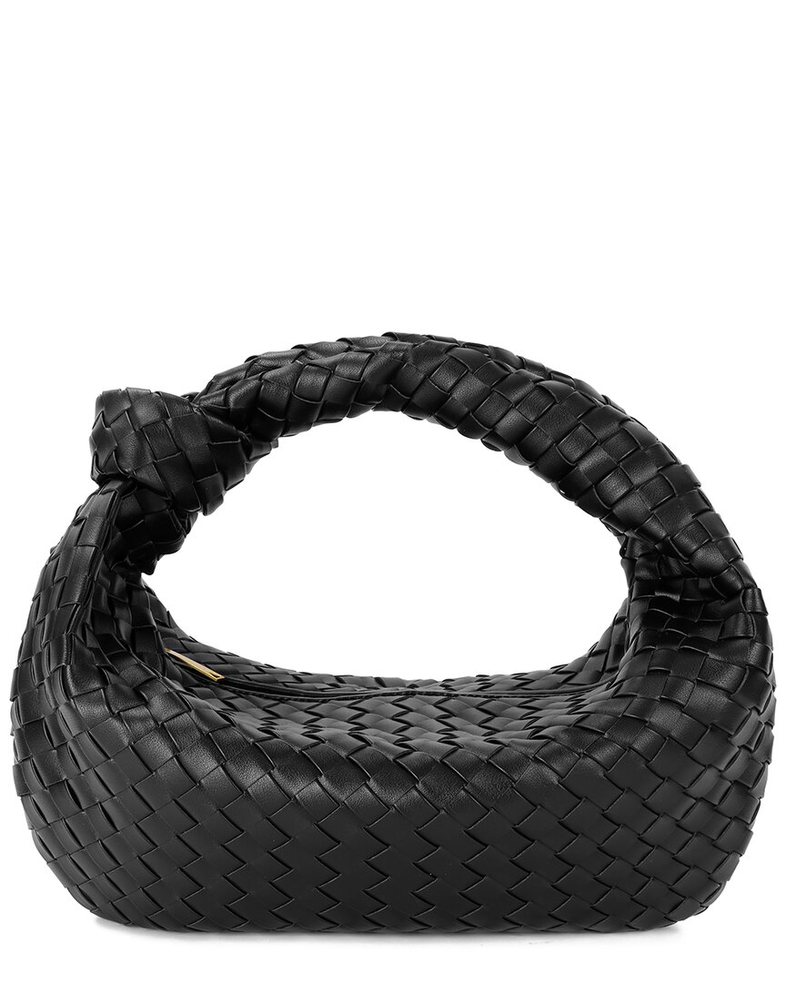 Tiffany & Fred Paris Large Hand-woven Leather Pouch