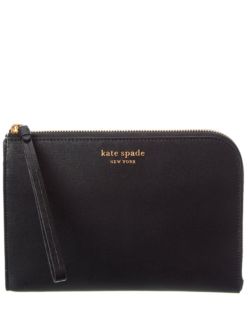 Kate Spade New York Morgan Saffiano Leather Travel Organizer In Black