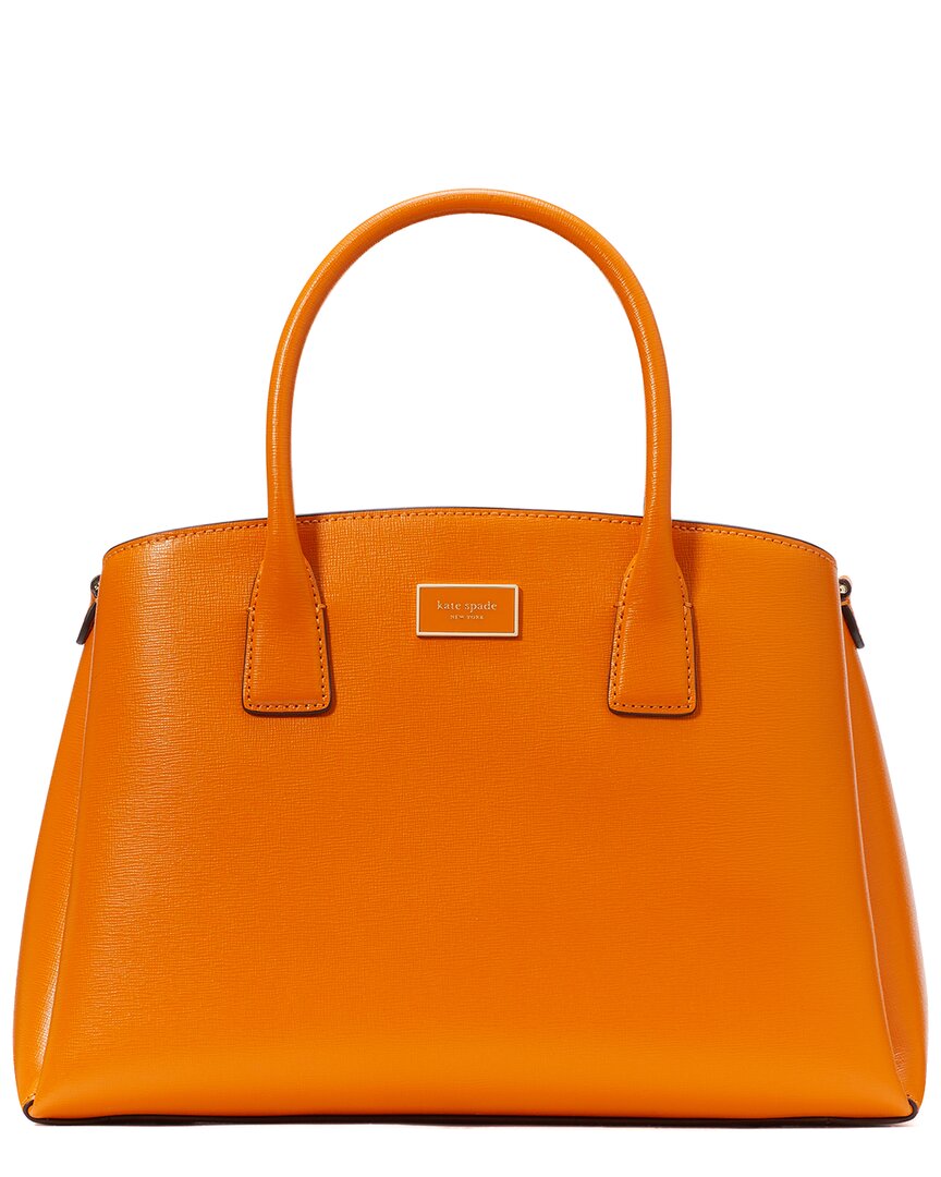 Kate Spade New York Serena Saffiano Leather Satchel In Yellow