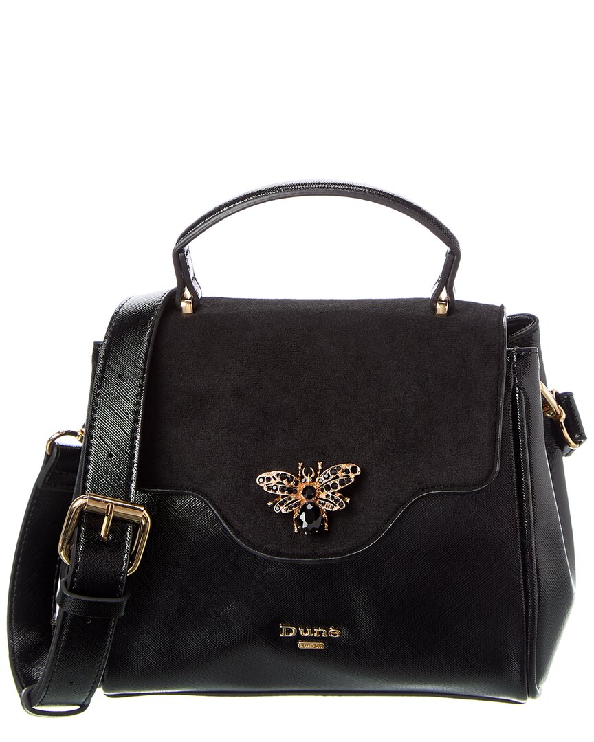 Dune London Dunebug Satchel In Black