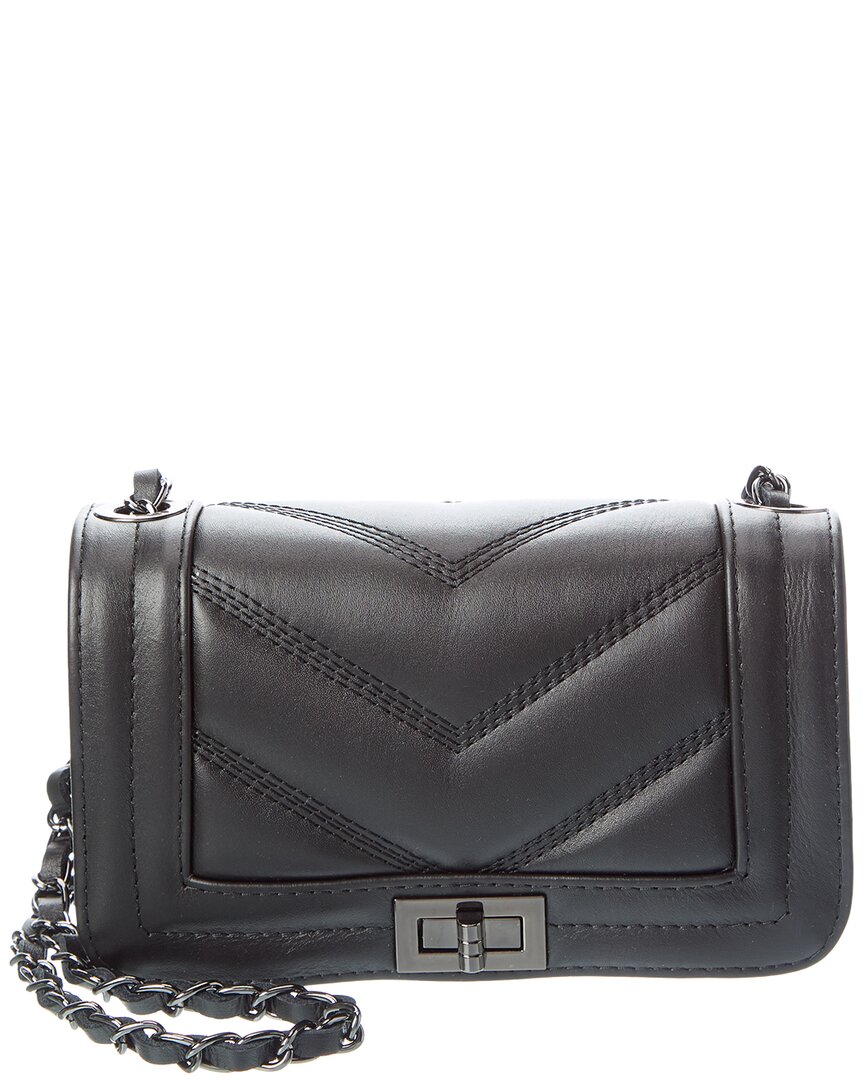 Persaman New York Ariana16 Quilted Leather Crossbody In Black