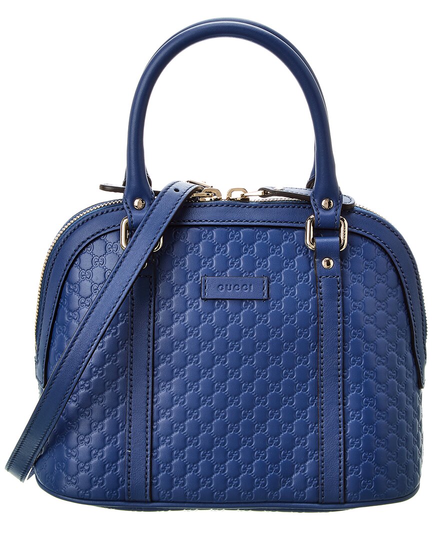 Gucci Ssima Leather Top Handle Tote