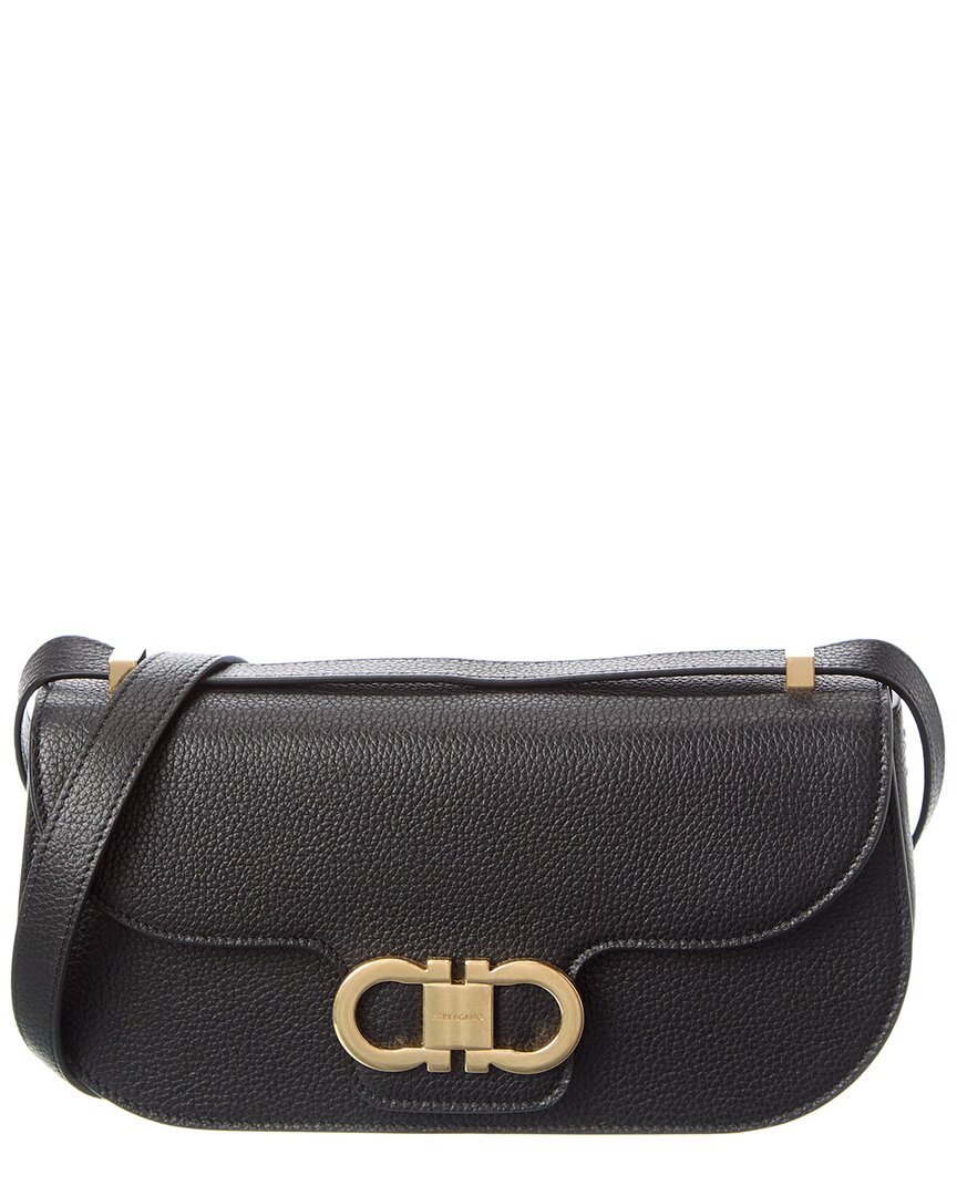 Ferragamo Salvatorer  Gancini Double Leather Shou