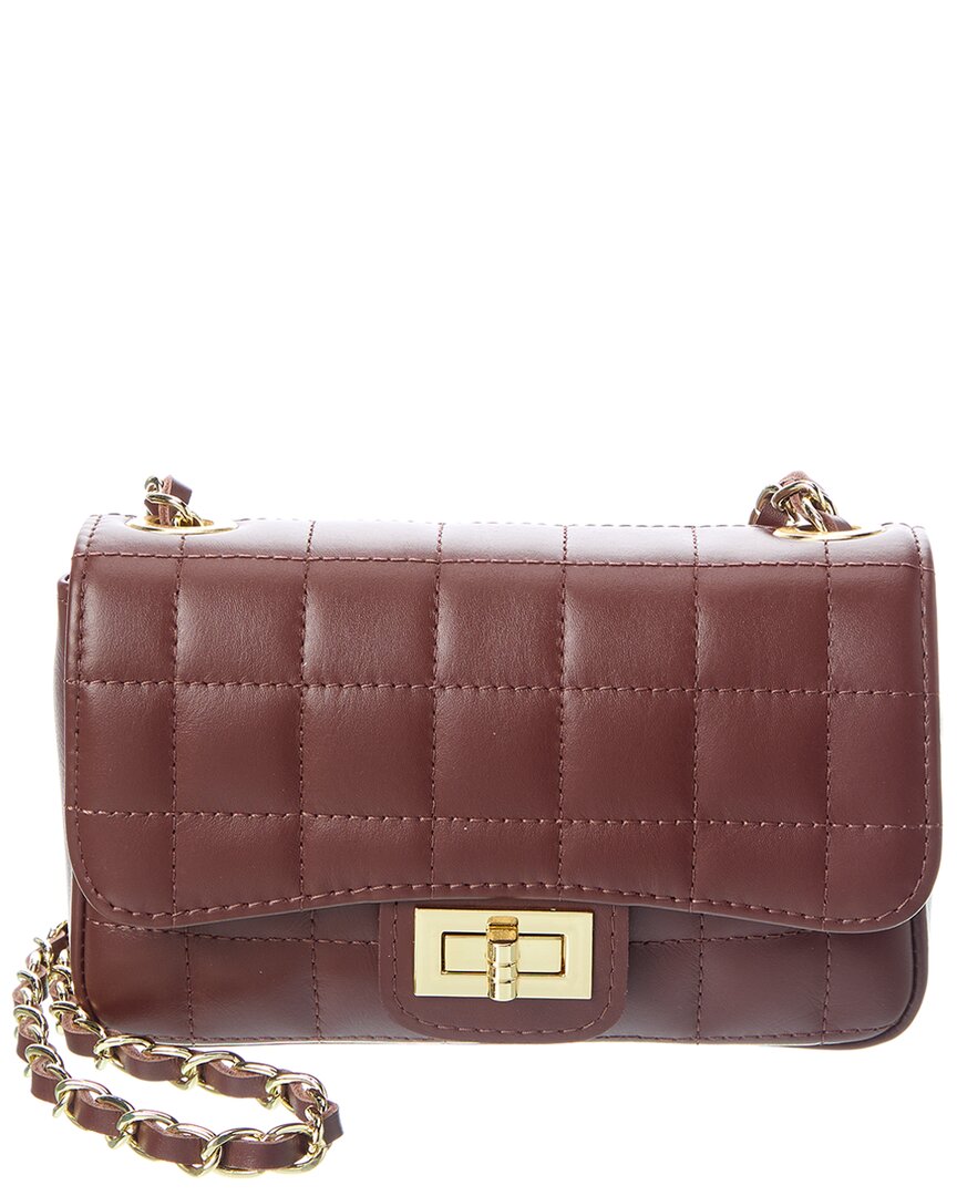 Persaman New York Tf Dnu Poppy Quilted Leather Crossbody