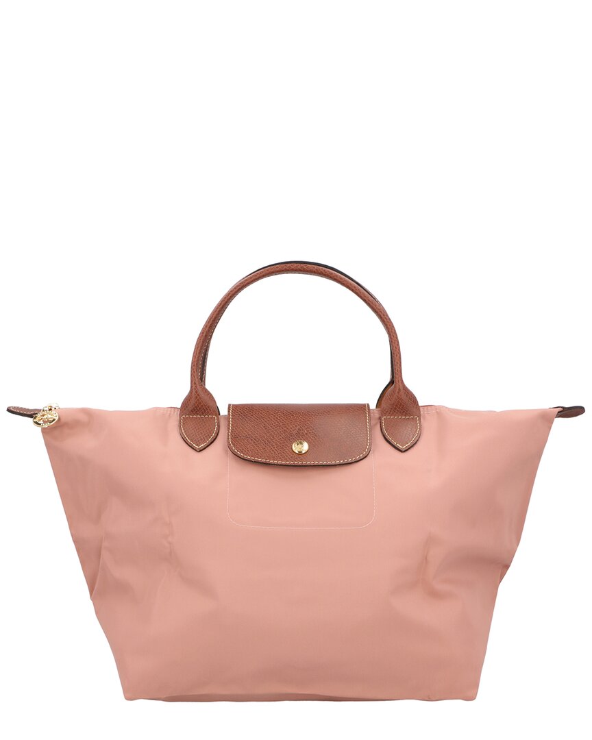 Longchamp Le Pliage Original Medium Canvas Handbag In Pink
