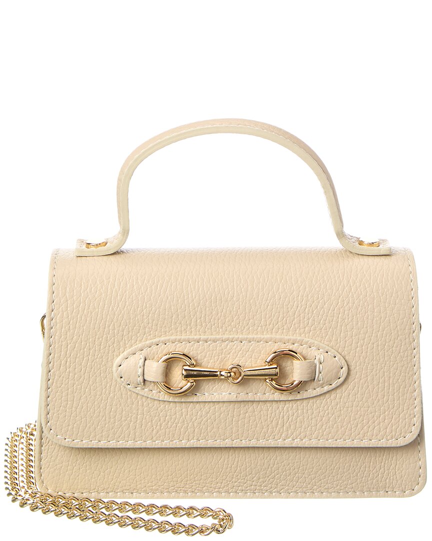 Persaman New York Reagan Leather Shoulder Bag In Brown