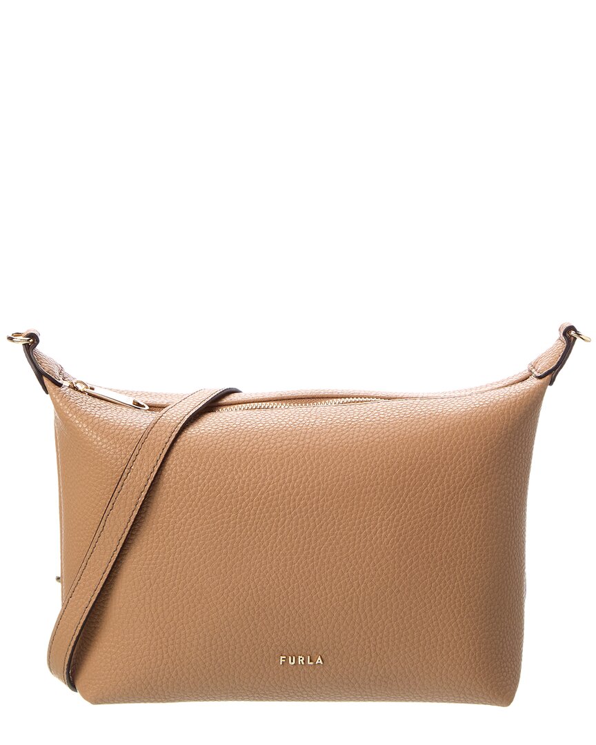 Furla Teia Leather Crossbody In Pattern
