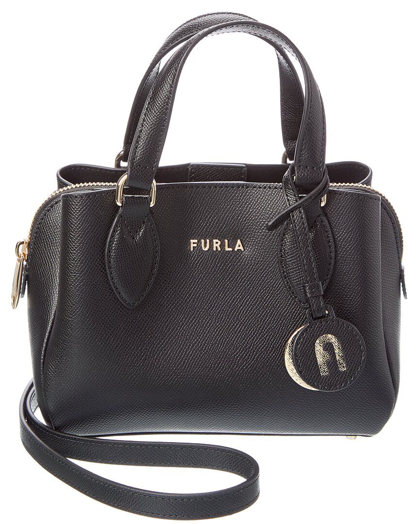 Furla Minerva Xl Leather Mini Leather Tote