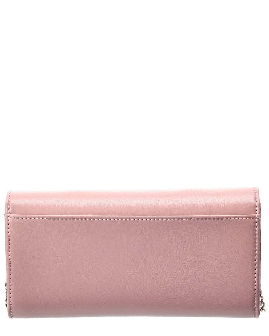 Ted Baker Jorjett Flower Eyelet Leather Purse On A Chain In Pink | ModeSens