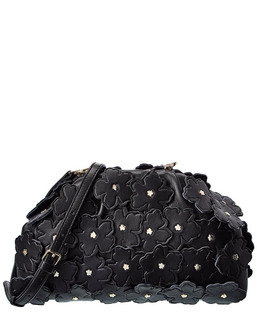 Ted Baker Floriah Flower Applique Leather Frame Clutch In  display picture 1