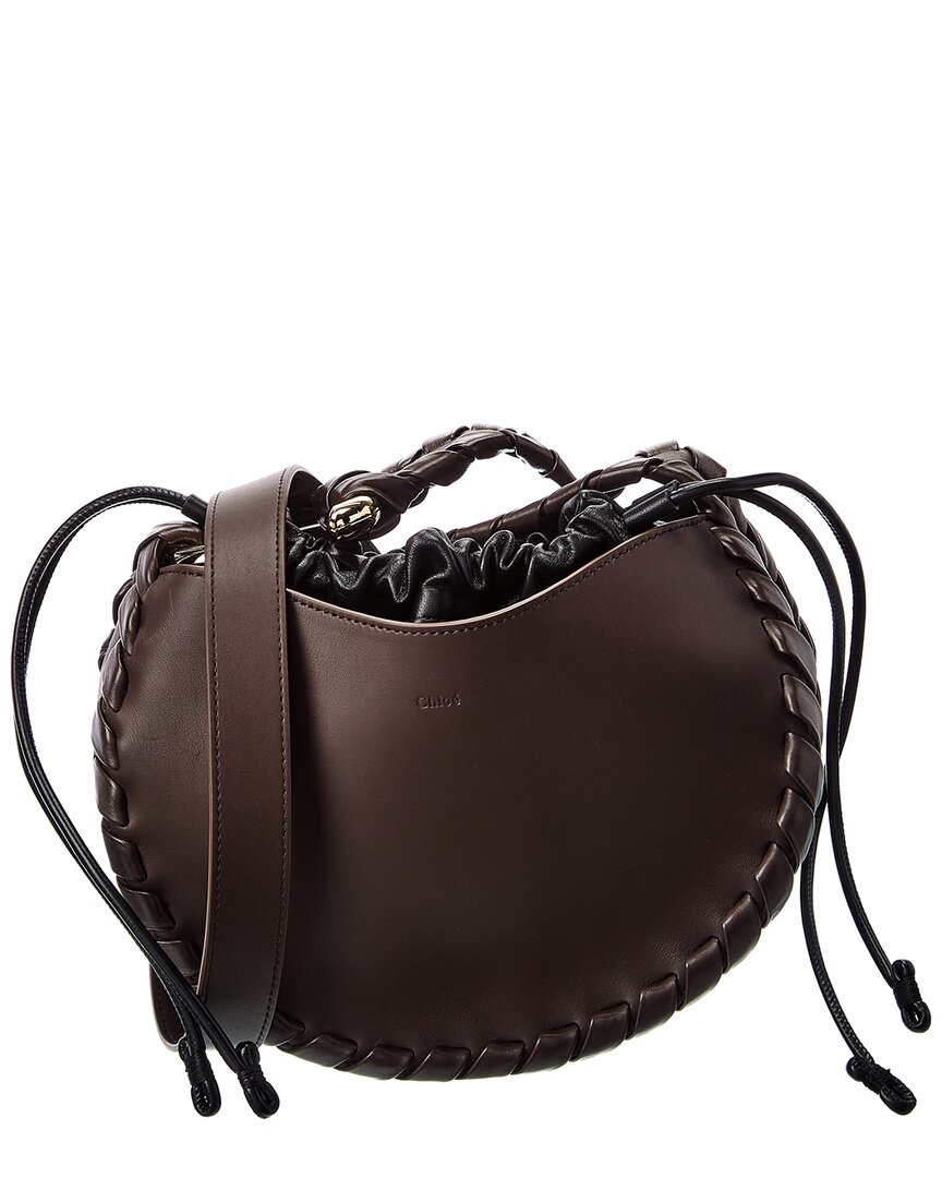 Chlo Mate Small Leather Hobo Bag