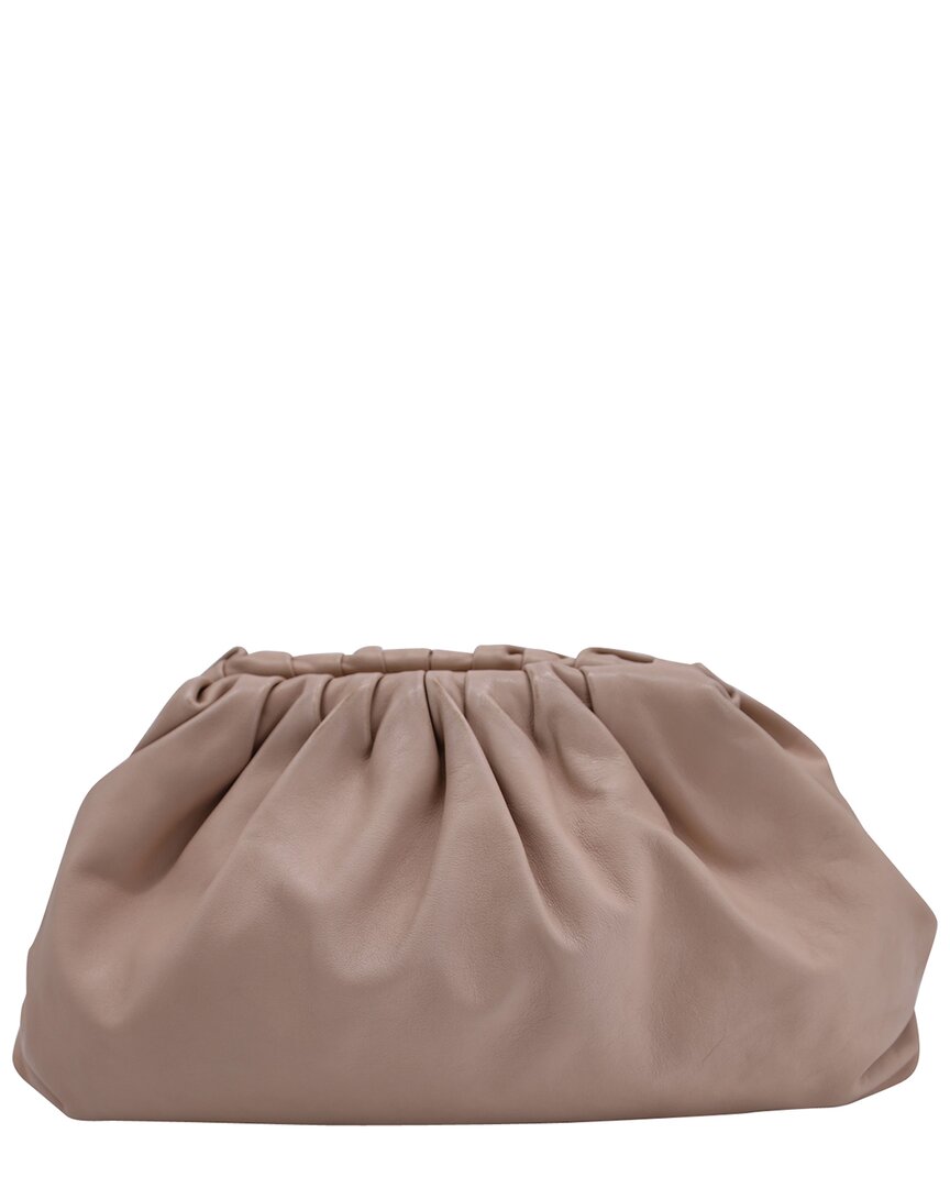 Bottega Veneta The Pouch Leather Clutch