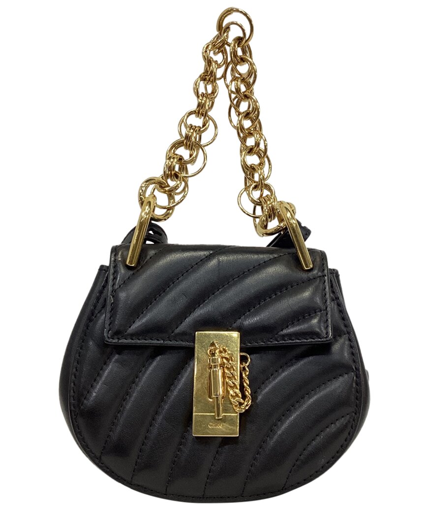 Chloé Chloe Drew Bijou Mini Leather Crossbody
