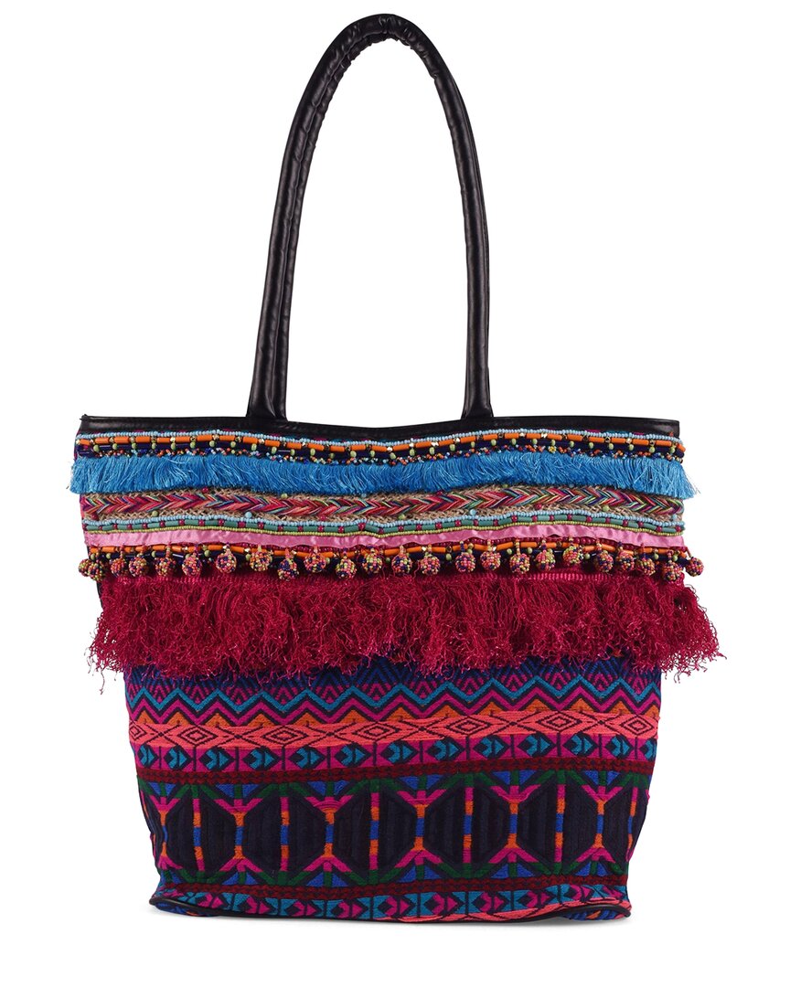 Guadalupe Zula Fringe Tote