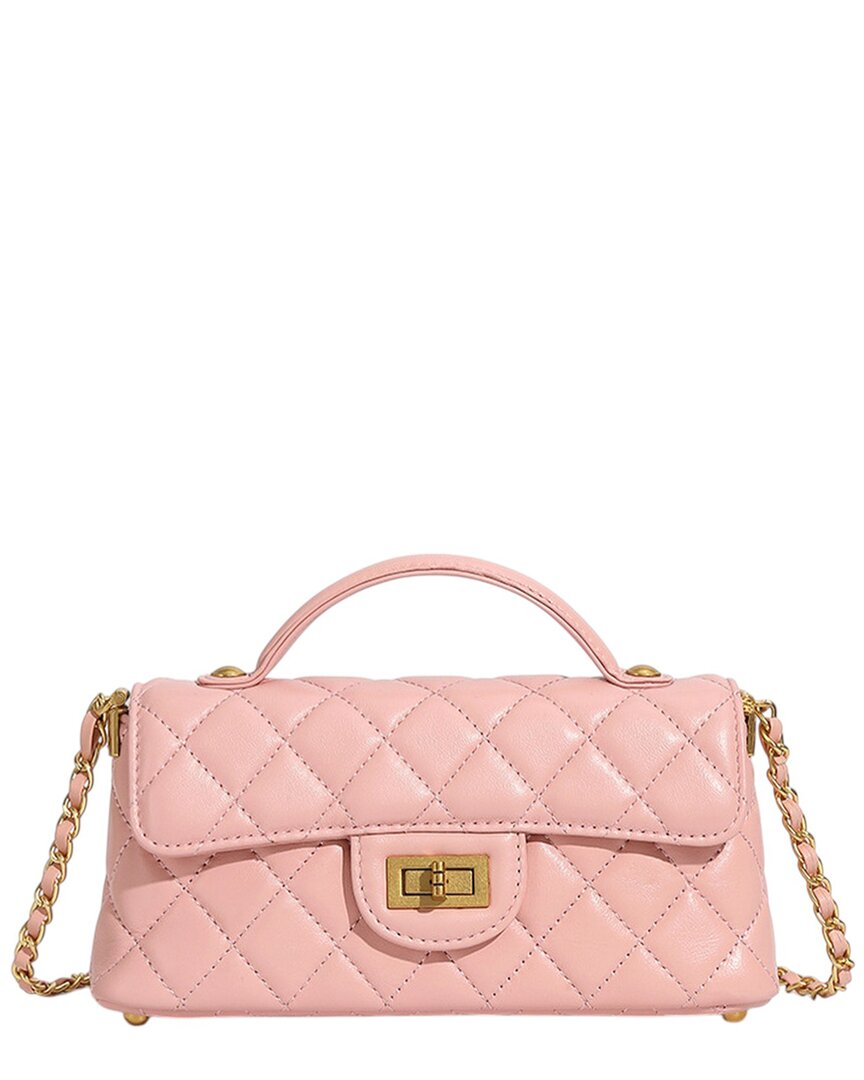 Adele Berto Leather Shoulder Bag