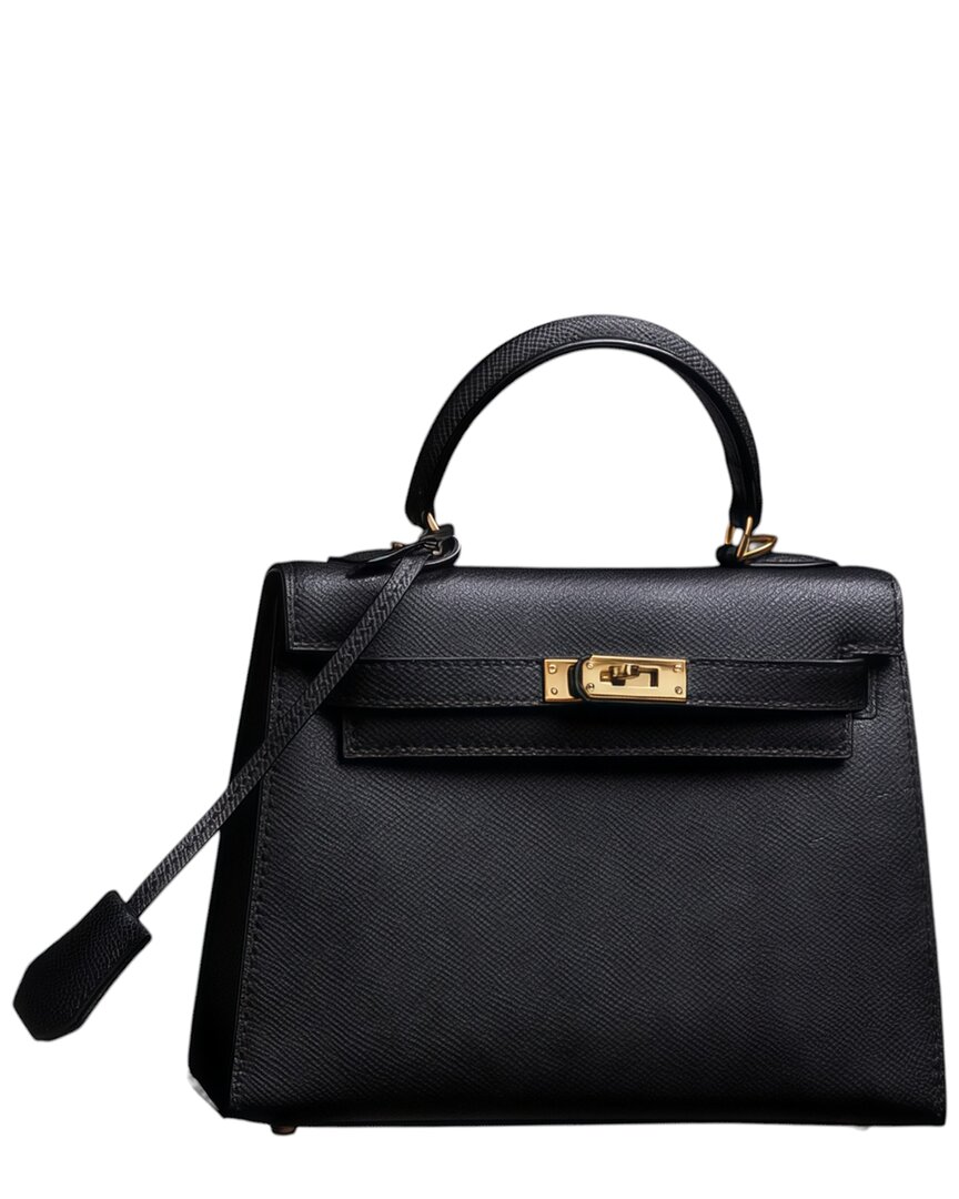 Adele Berto Leather Satchel Bag