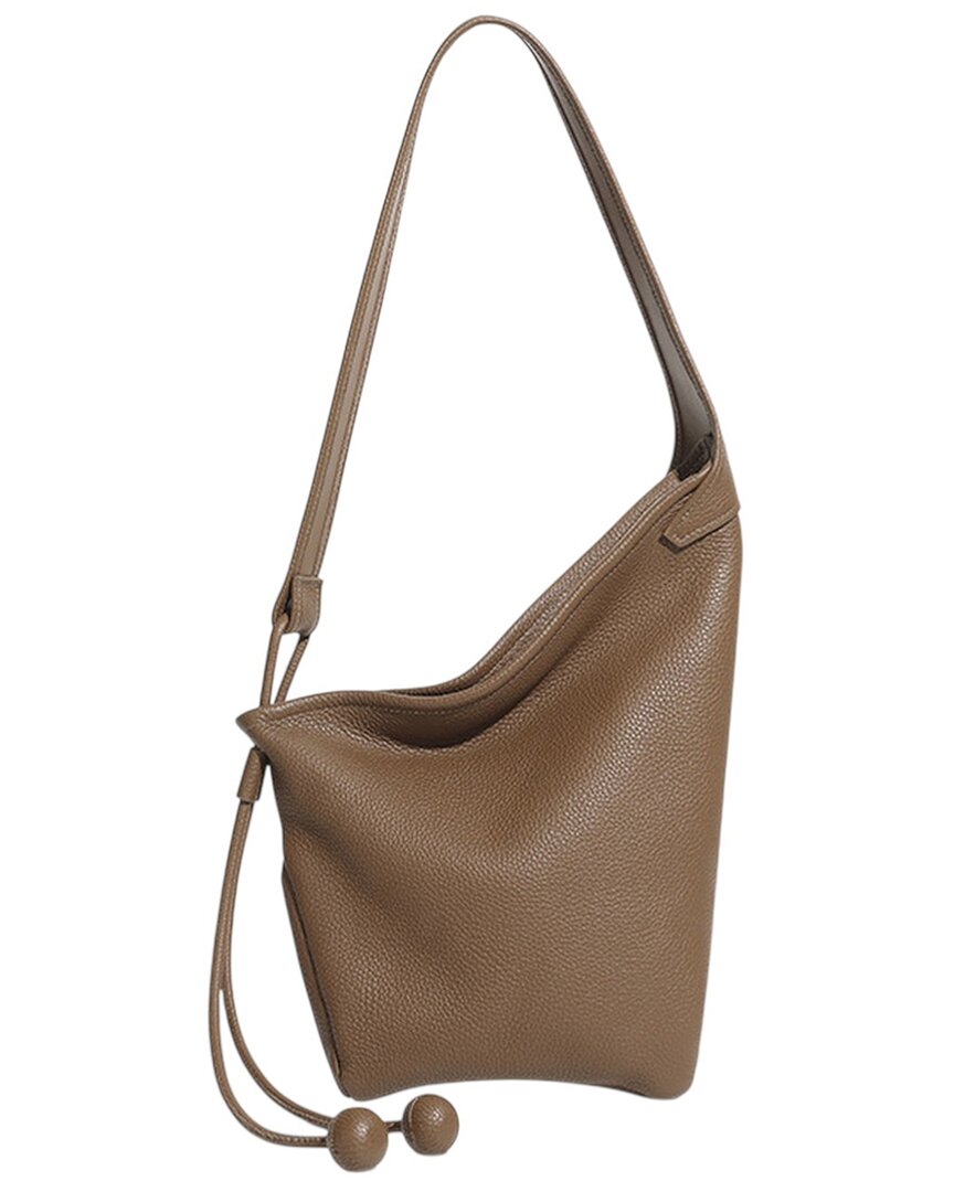 Adele Berto Leather Shoulder Bag