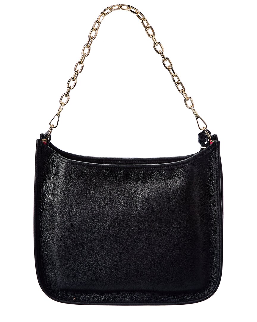 Persaman New York Gabrielle Leather Shoulder Bag In Black | ModeSens