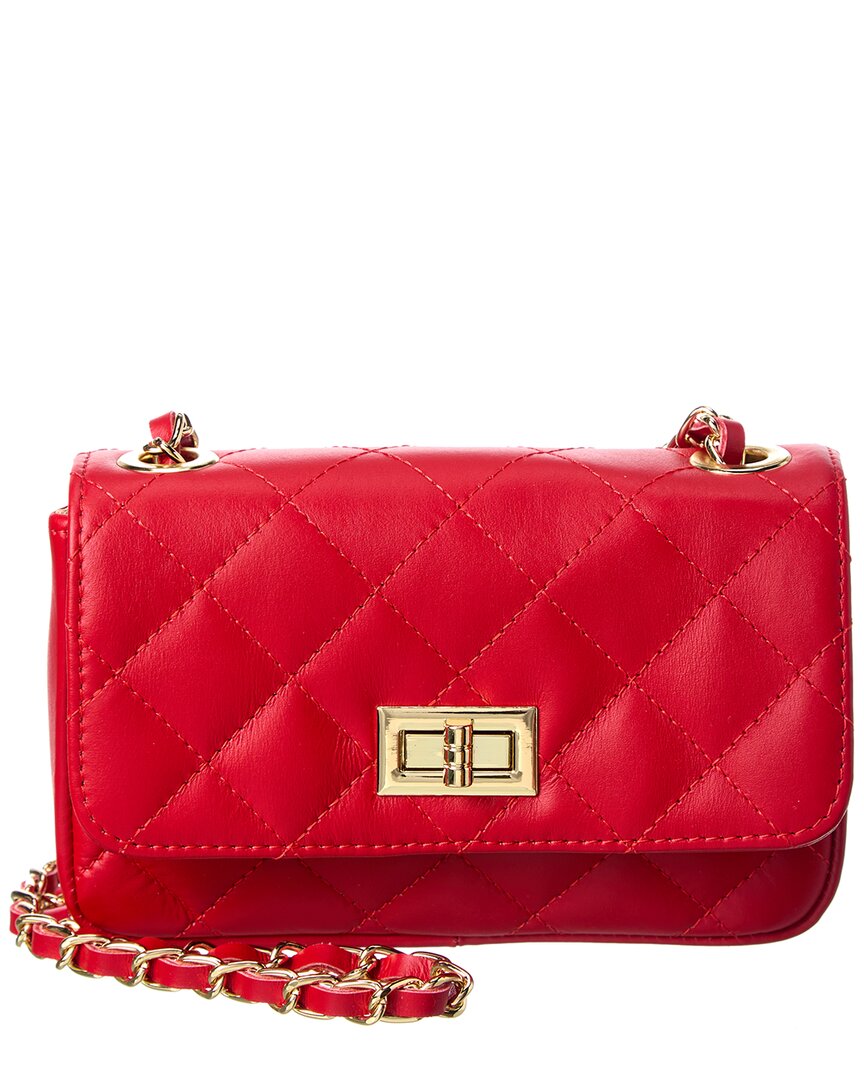 PERSAMAN NEW YORK ELAINA QUILTED LEATHER CROSSBODY