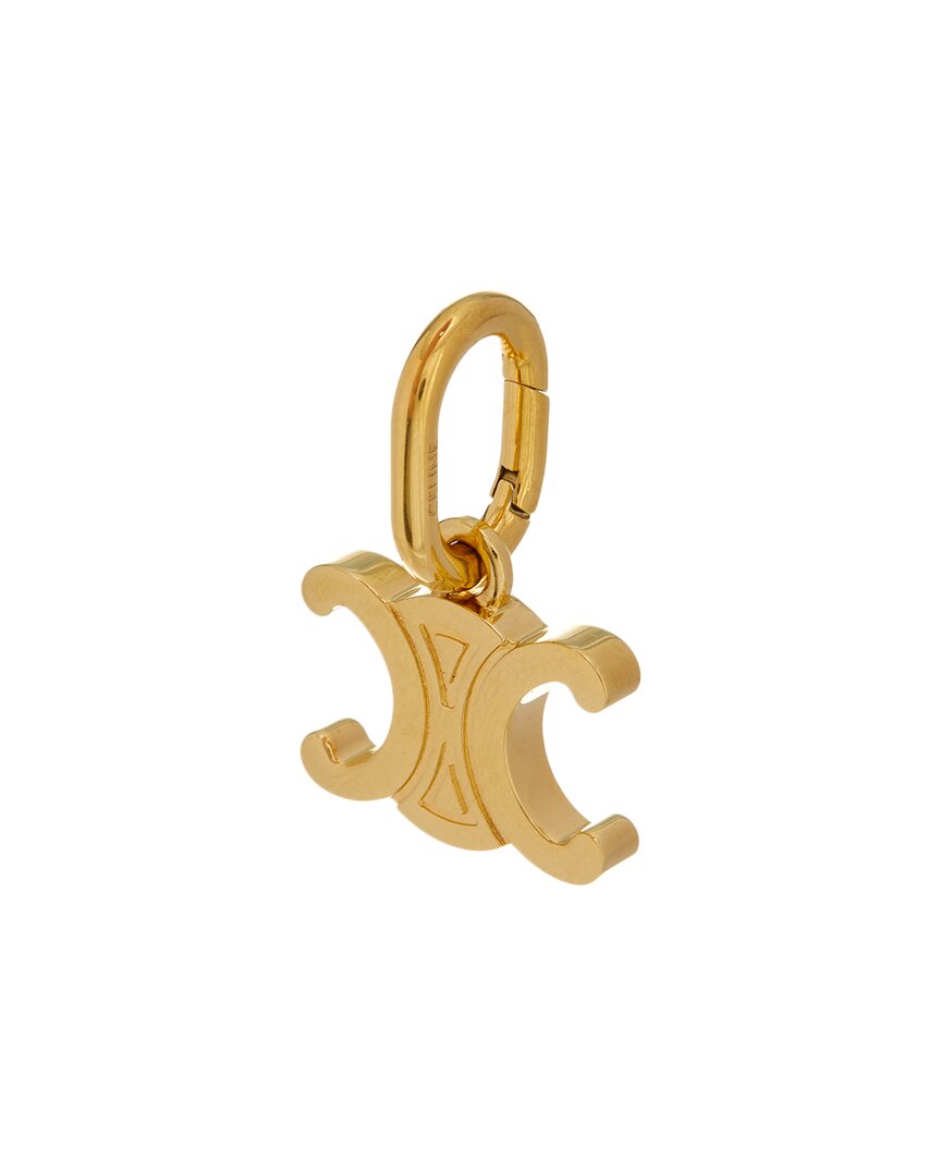 Celine Troimphe Brass Keychain In Purple | ModeSens