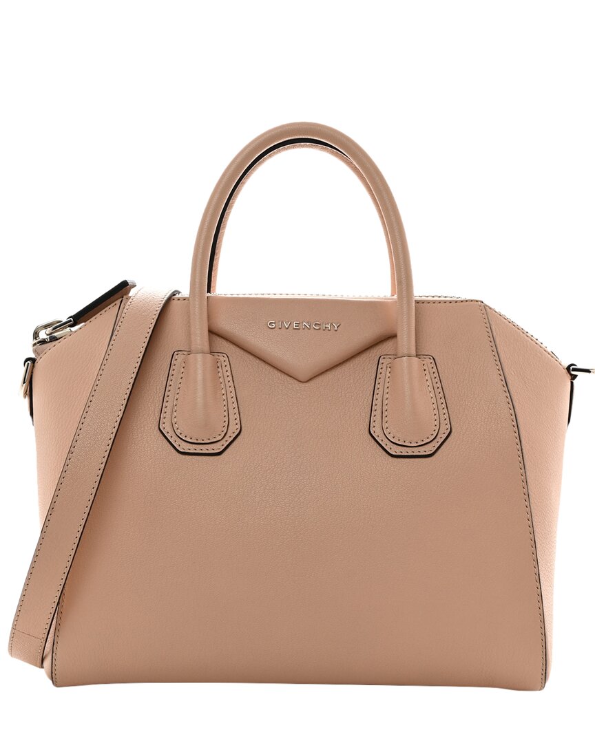 Givenchy Pink Goatskin Leather Sugar Mini Antigona (authentic Pre-loved)