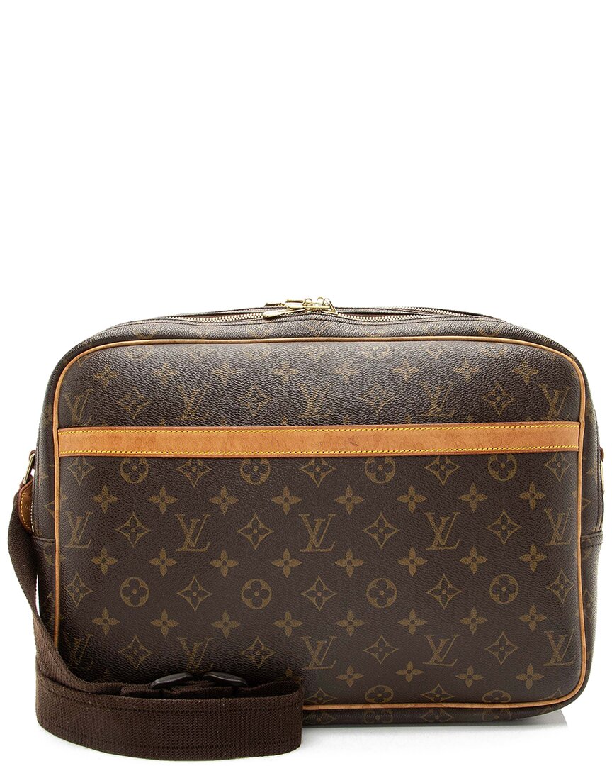 Pre-owned Louis Vuitton Vintage Reporter Gm Monogram Canva
