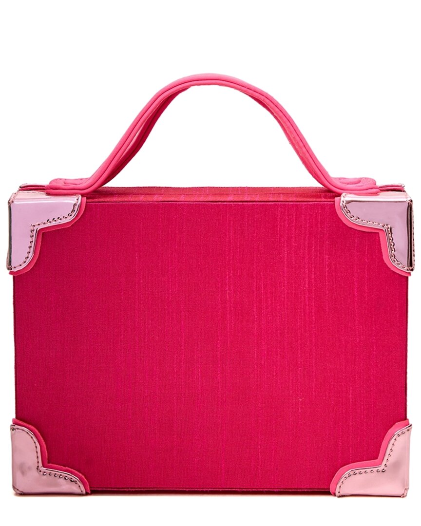 Simitri Gulaab Briefcase Bag In Pink