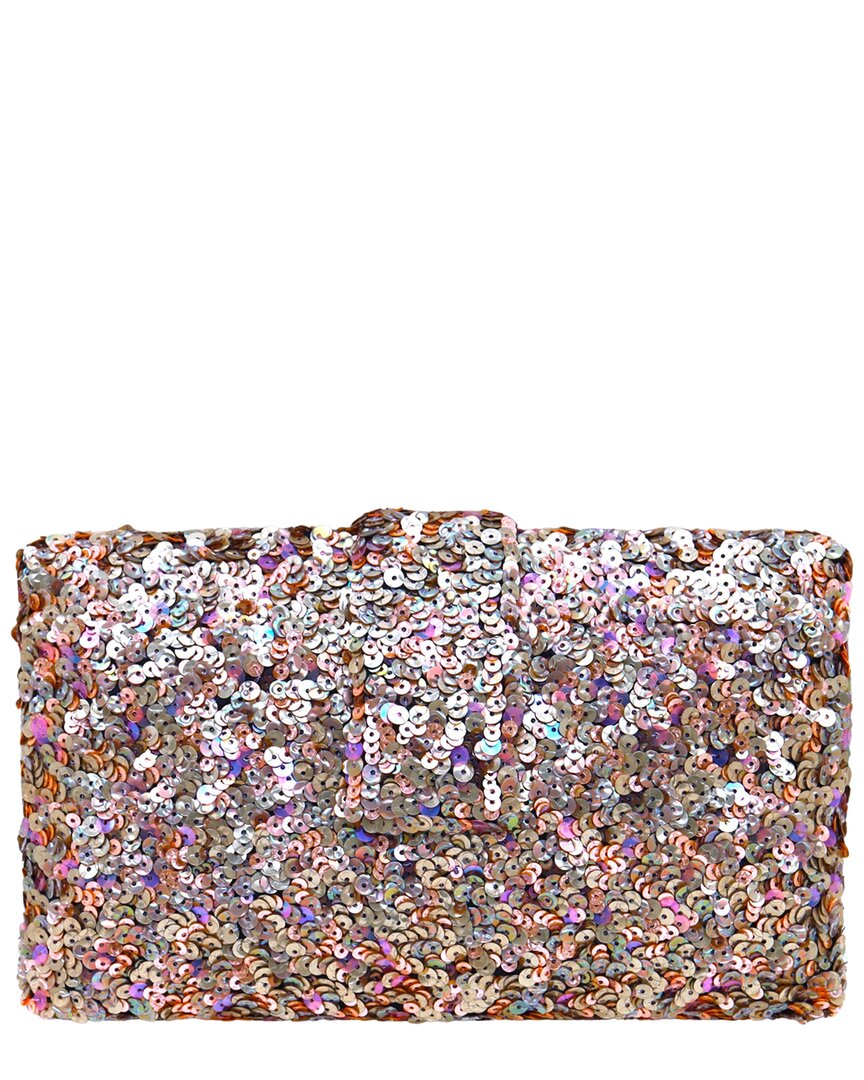 Simitri Eclipse Kitsch Clutch In Gold
