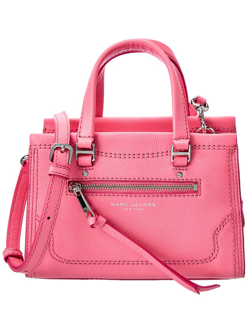 Marc Jacobs Cruiser Mini Leather Crossbody In Pink