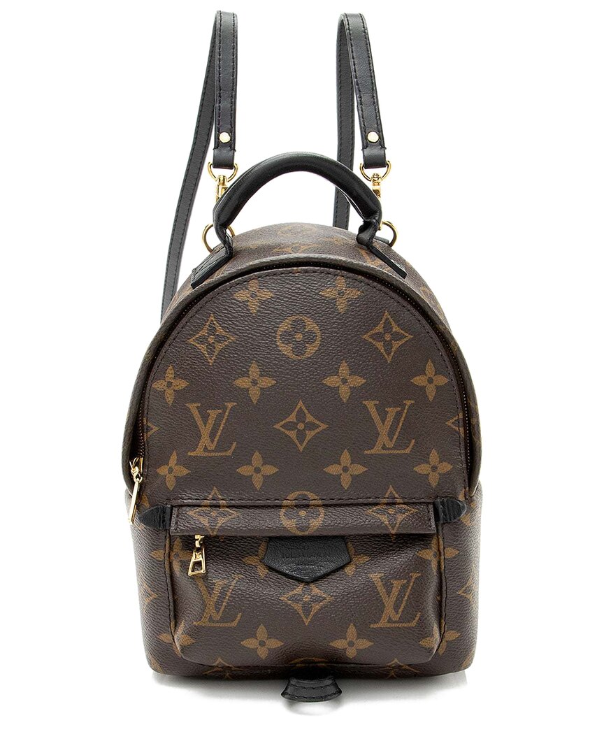 Pre-owned Louis Vuitton Monogram Canvas Palm Springs Mini Backpack (authentic Pre-loved)