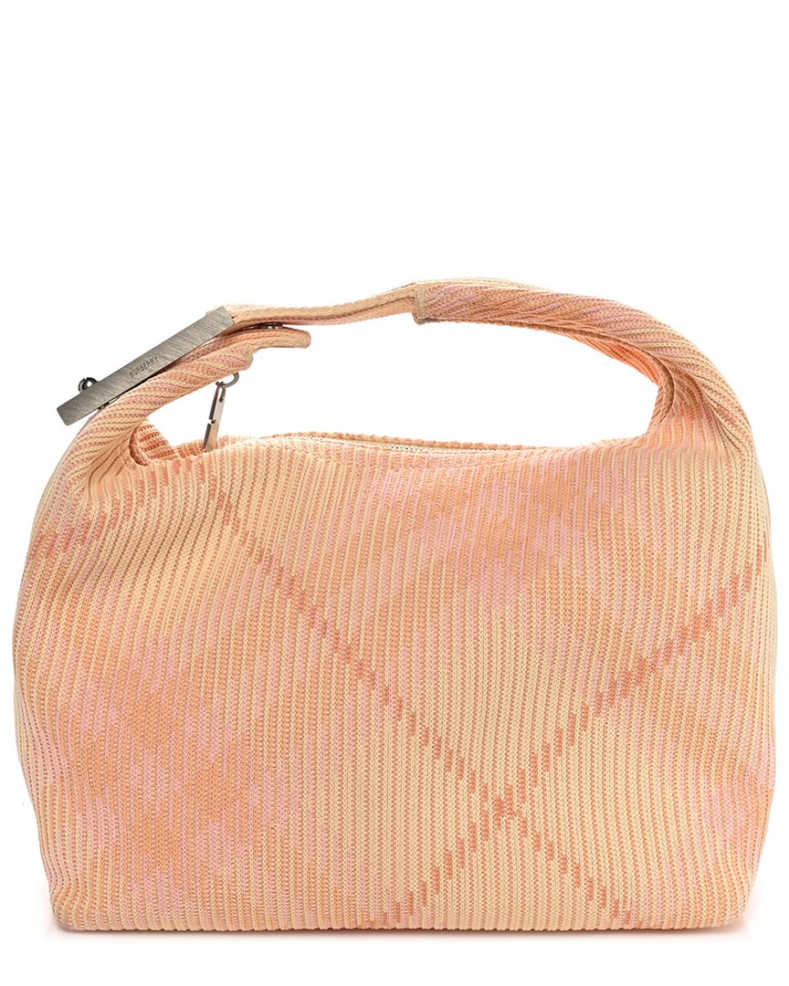 Burberry Sherbert Canvas Peg Medium Duffel Bag (authentic Pre-loved)