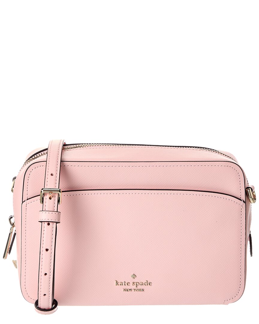 Kate Spade New York Lauryn Leather Camera Bag In Pink