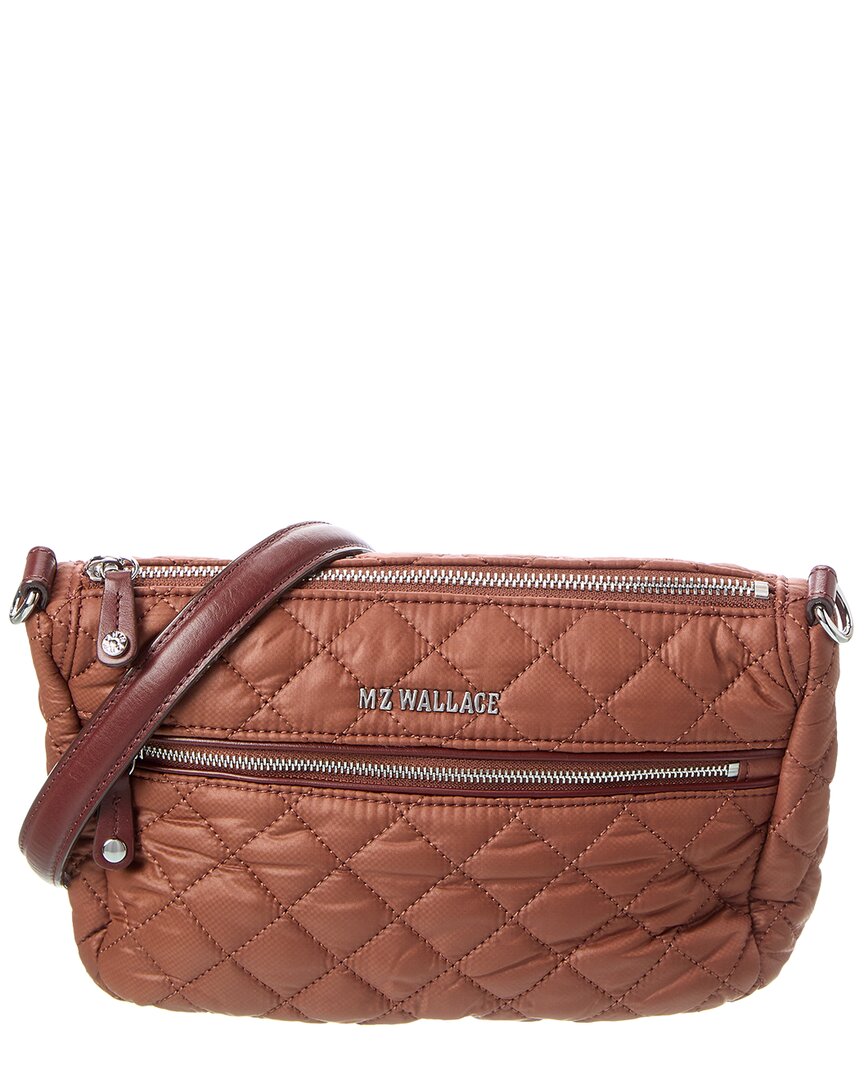 Mz Wallace Crosby Ella Crossbody In Orange