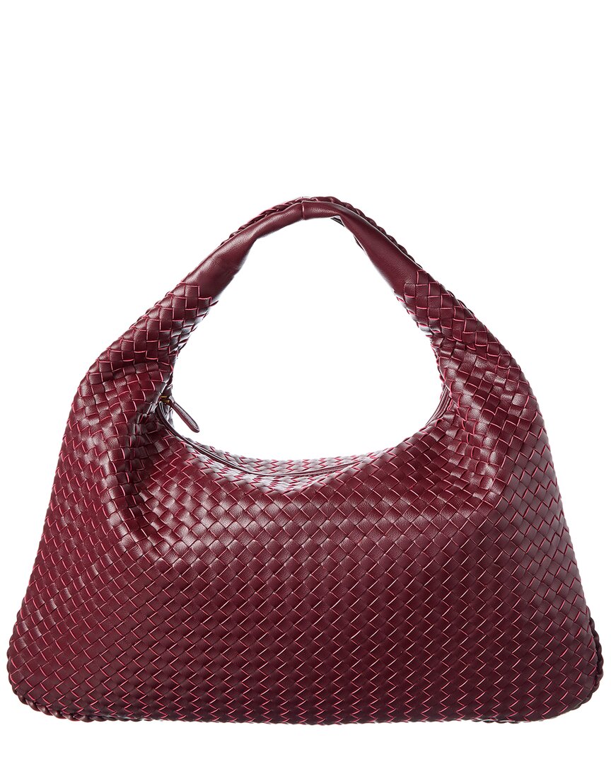 Tiffany & Fred Paris Leather Tote In Red