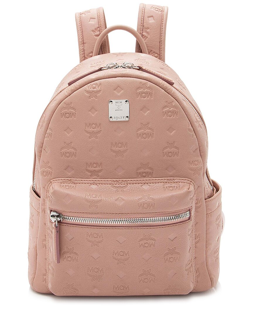 Mcm Small Leather Backpack