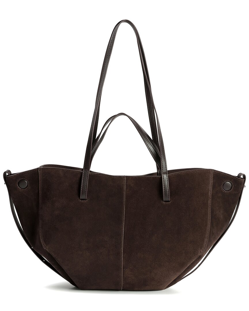 Tiffany & Fred Paris Leather Tote In Brown