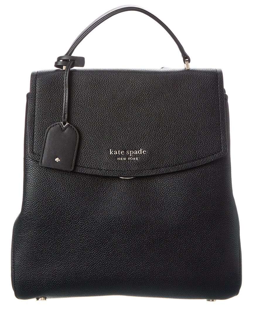 Kate Spade New York Thompson Medium Leather Backpack In Black ModeSens