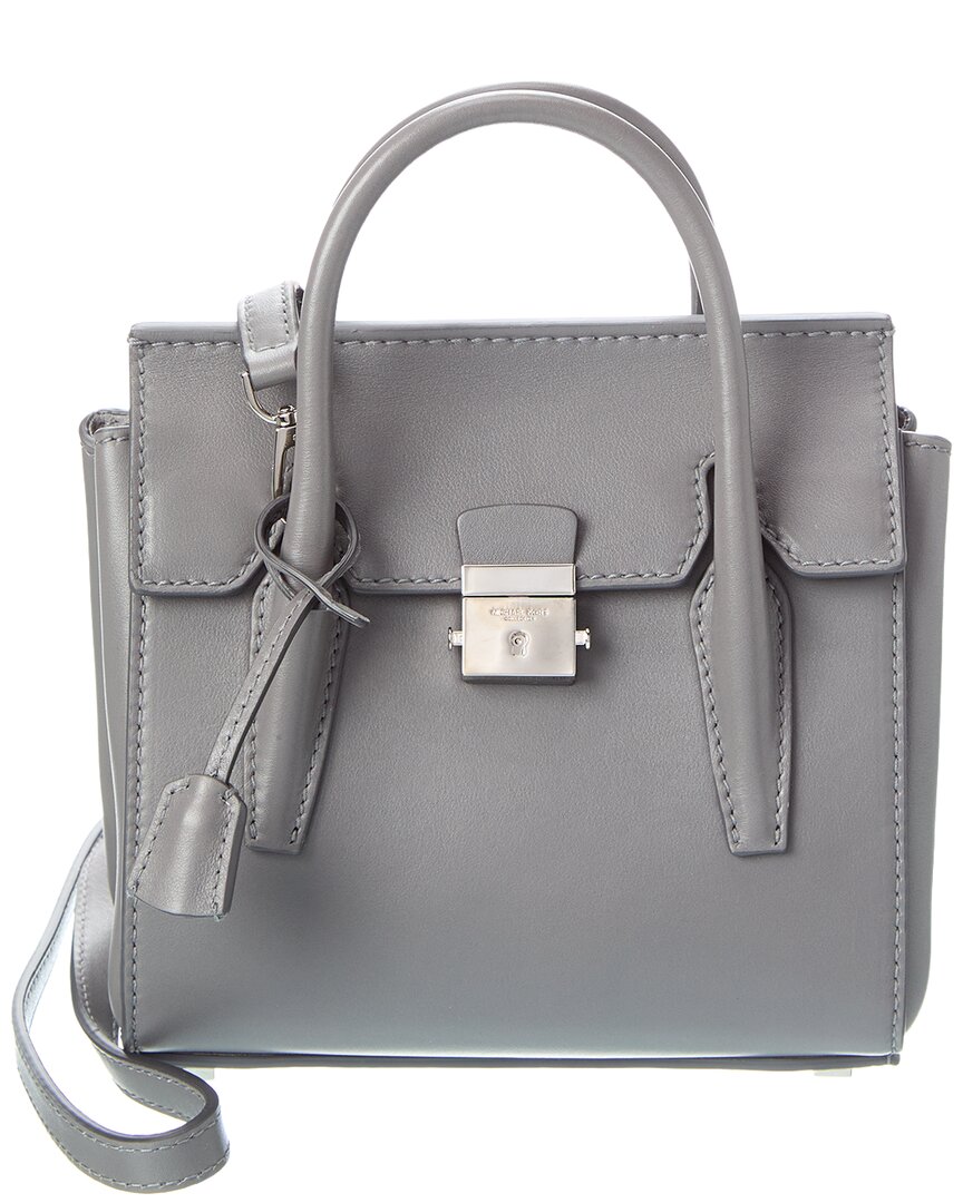 Michael Kors Collection Campbell Mini Leather Satchel