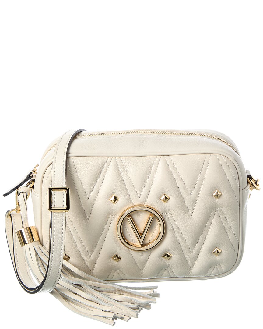 Valentino By Mario Valentino Mia Diamond Leather Crossbody