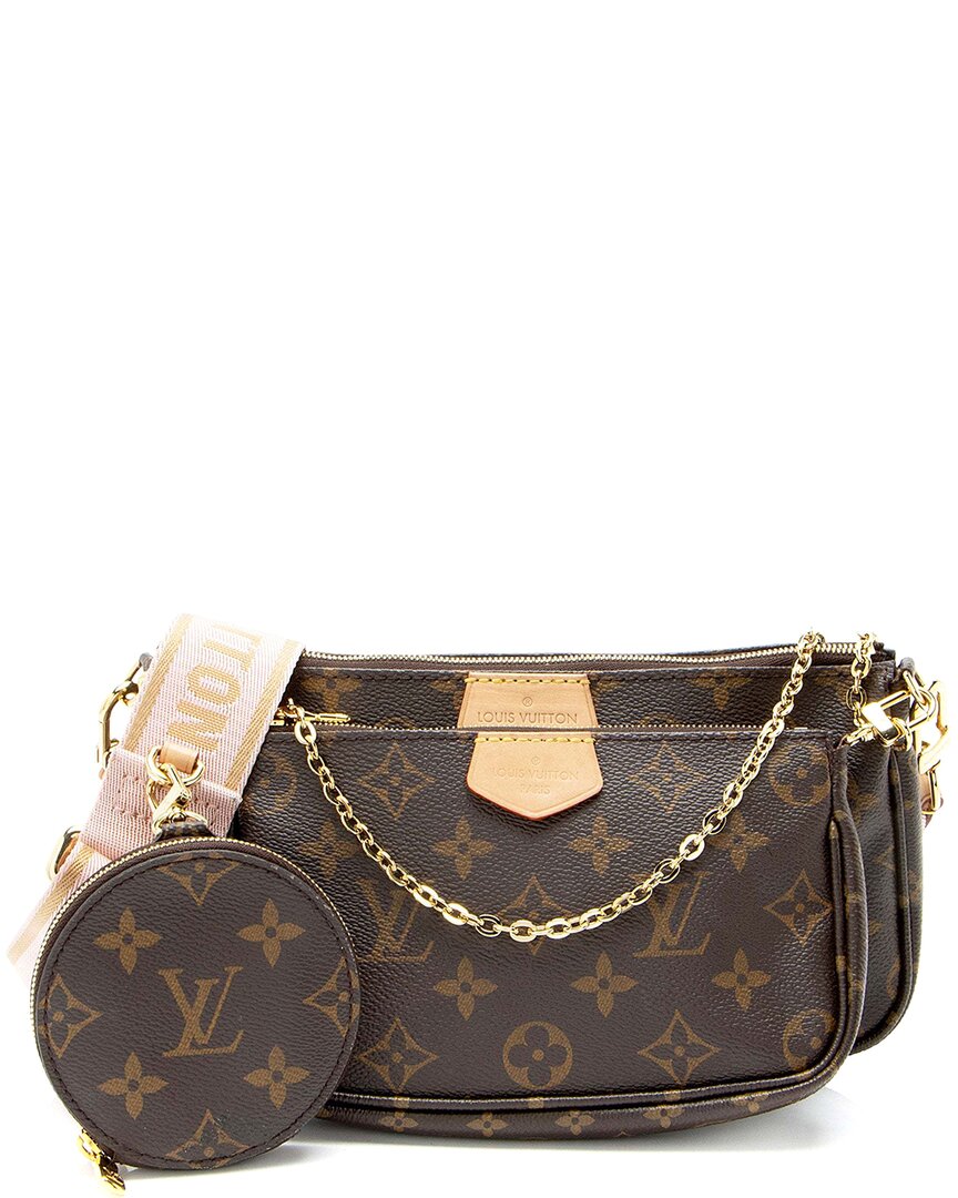 Pre-owned Louis Vuitton Brown Monogram Canvas Multi-pochette Accessoires (authentic Pre- Loved)