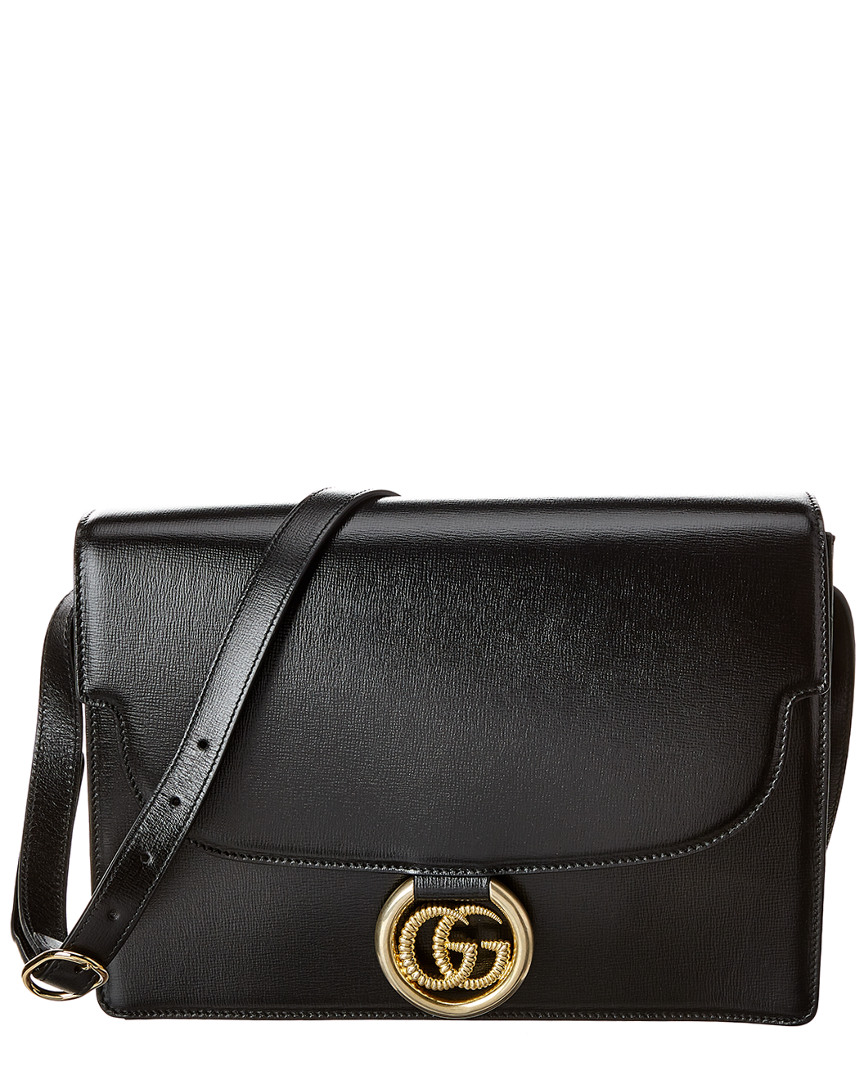 gucci torchon double g leather shoulder bag