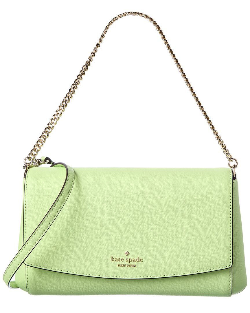 Kate Spade New York Laurel Way Greer Leather Crossbody In Green