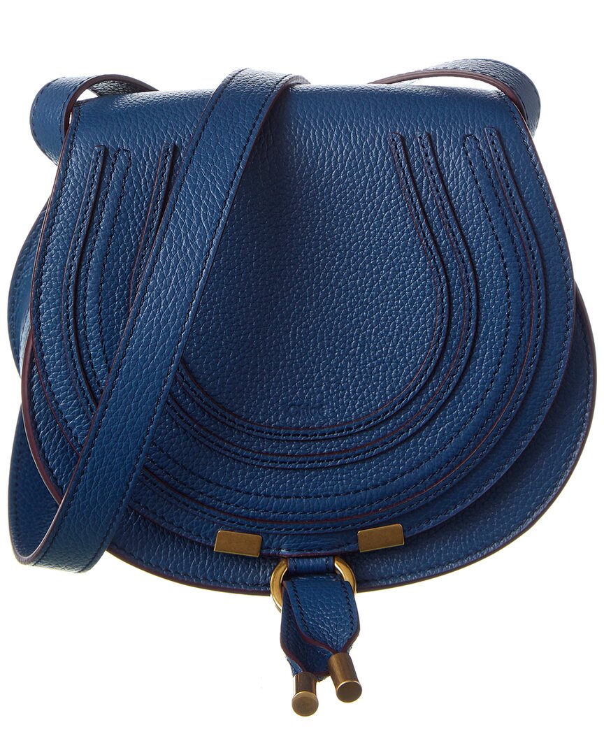 CHLOÉ CHLOÉ MARCIE SMALL LEATHER SADDLE BAG