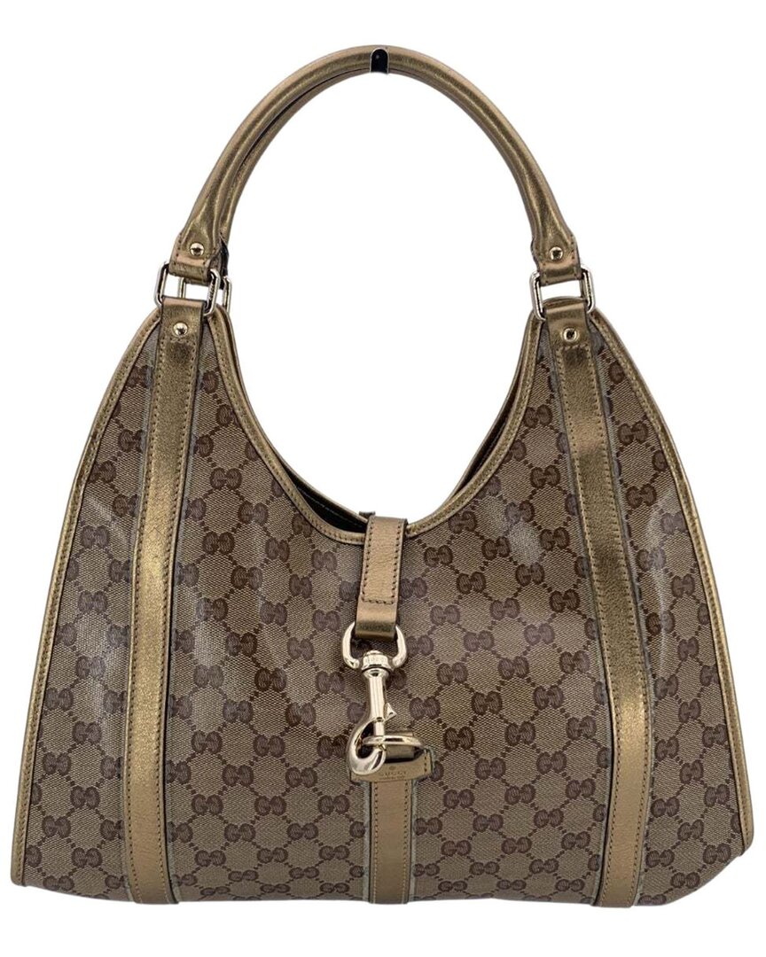 Gucci Metallic Cotton Hobo Bag (authentic Pre-loved)
