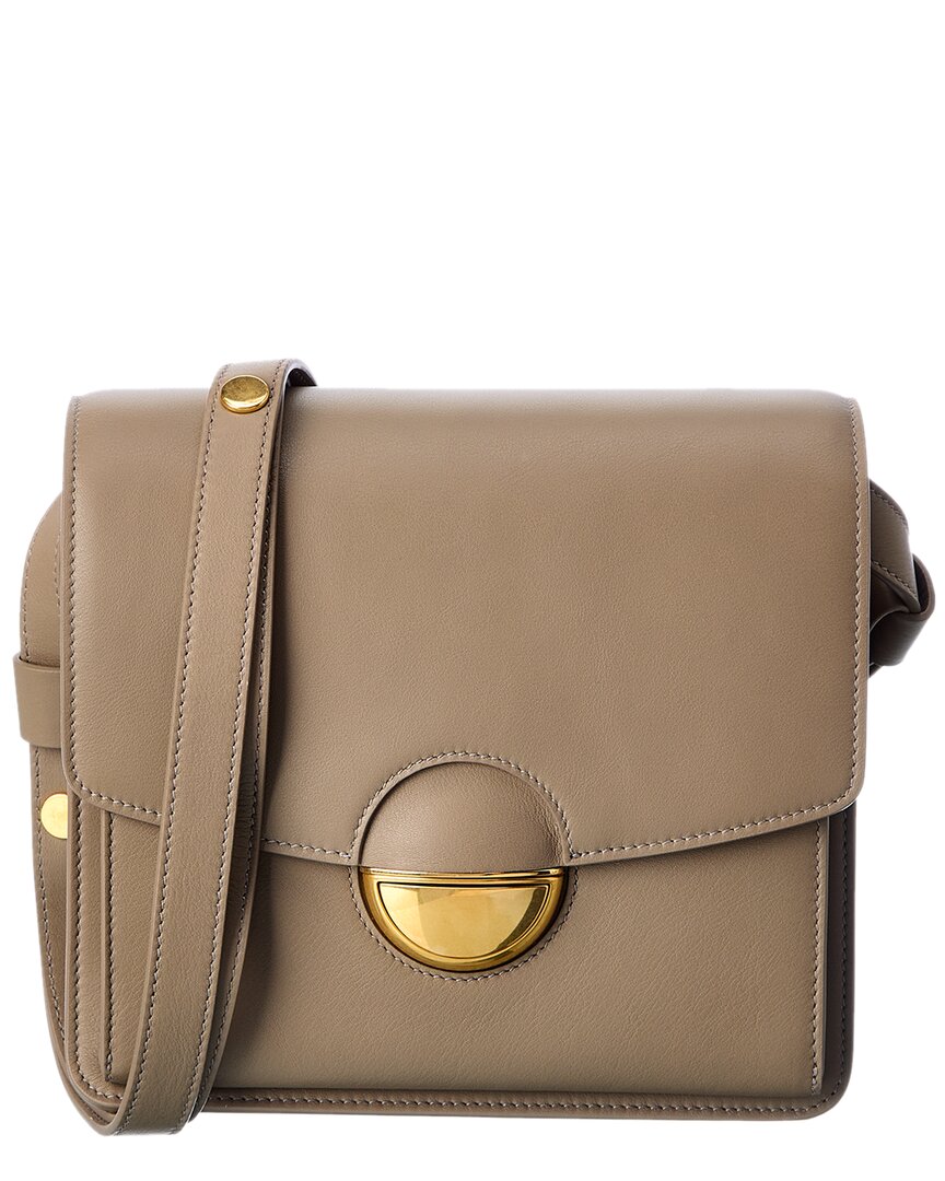 Shop Proenza Schouler Dia Day Leather Shoulder Bag In Brown