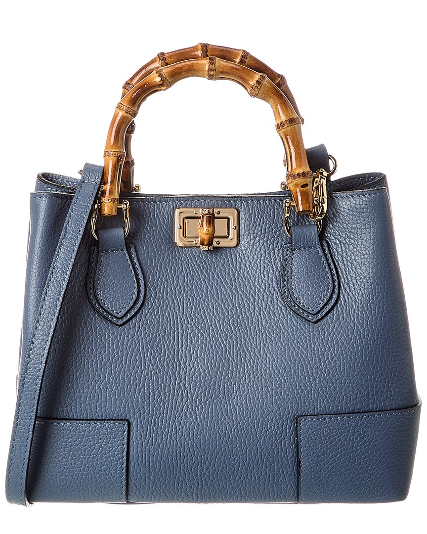 Persaman New York Sienna16 Bamboo Leather Tote