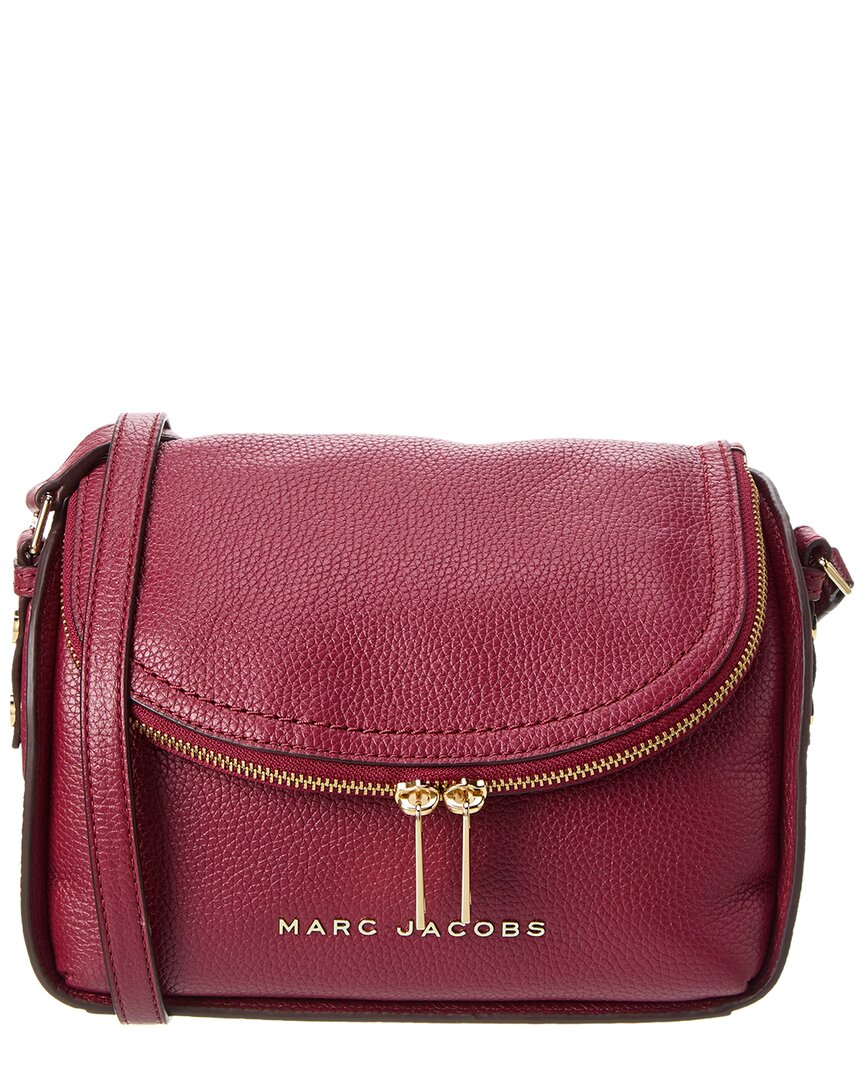 Marc Jacobs The Groove Mini Leather Messenger Bag In Red