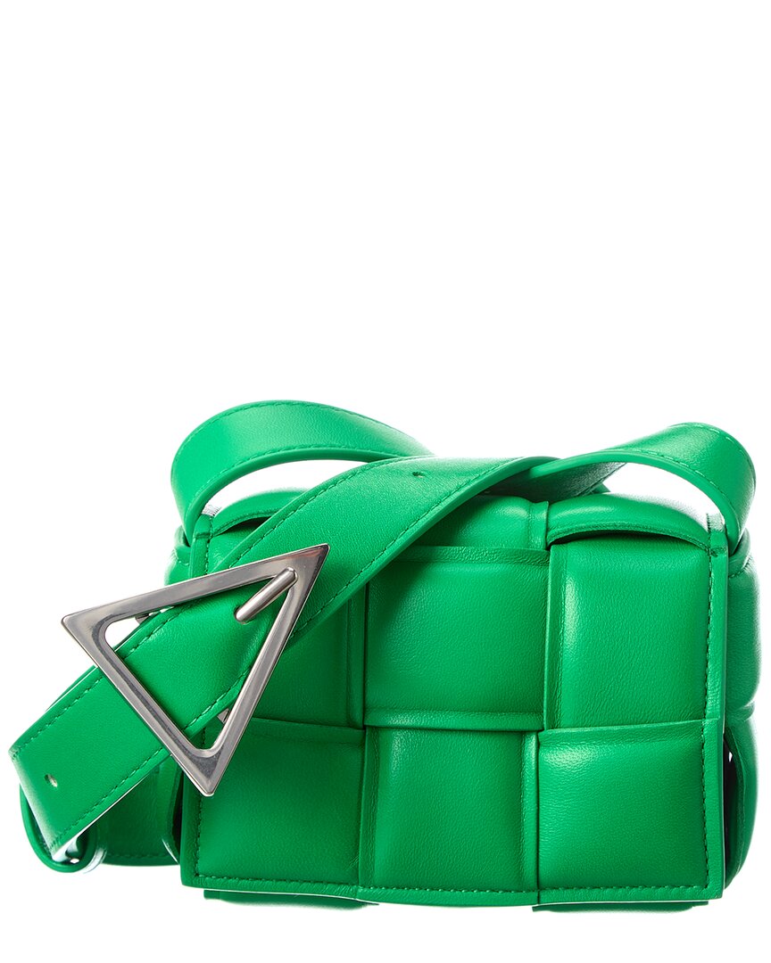 Bottega Veneta Women's Candy Cassette - Green - Shoulder Bags