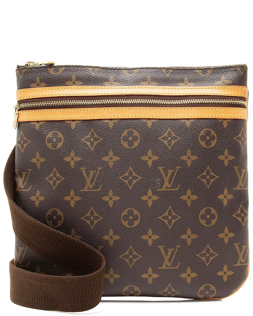 LOUIS VUITTON Pre-owned Brown Monogram Canvas Pochette Bosphore Messenger (authentic Pre-loved)