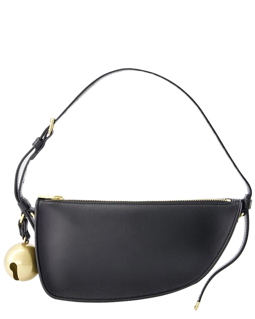 Burberry Lambskin Leather Shield Sling Mini Shoulder Bag